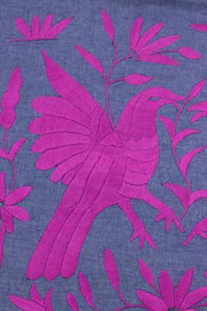 Tenango pink birds - 50x50cm