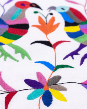 Tenango multicolor birds - 50x50cm