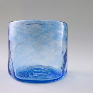 Set of 2 small glasses, blue