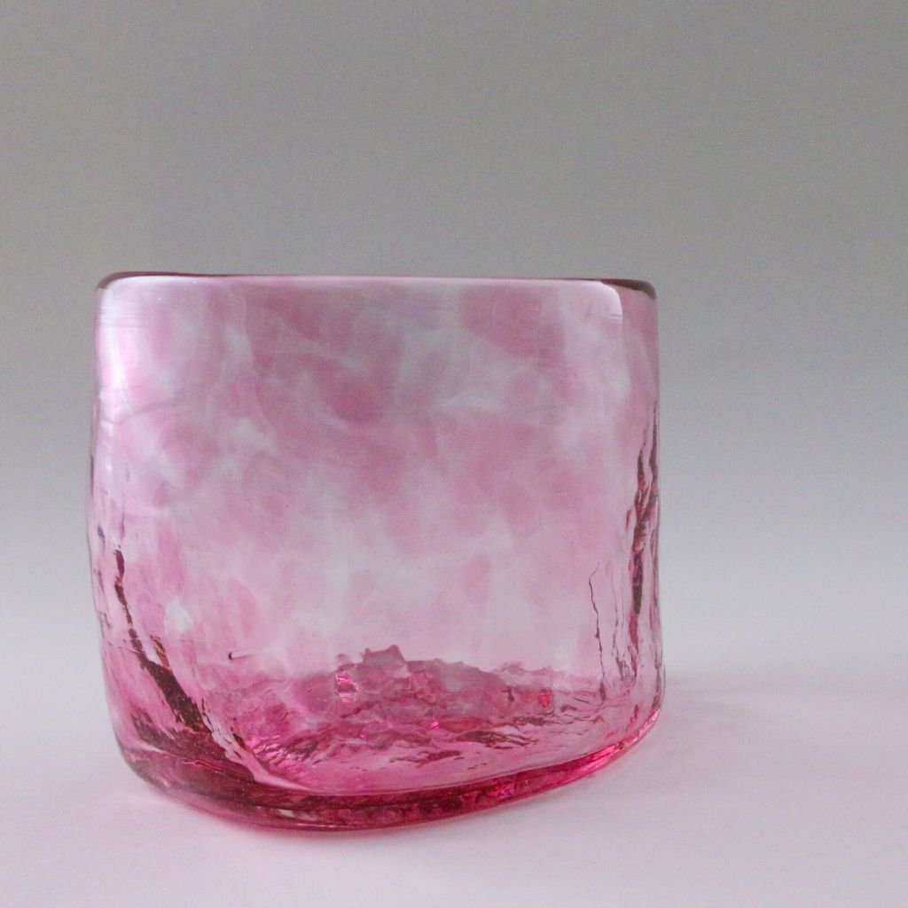 Set of 2 small glasses, pink