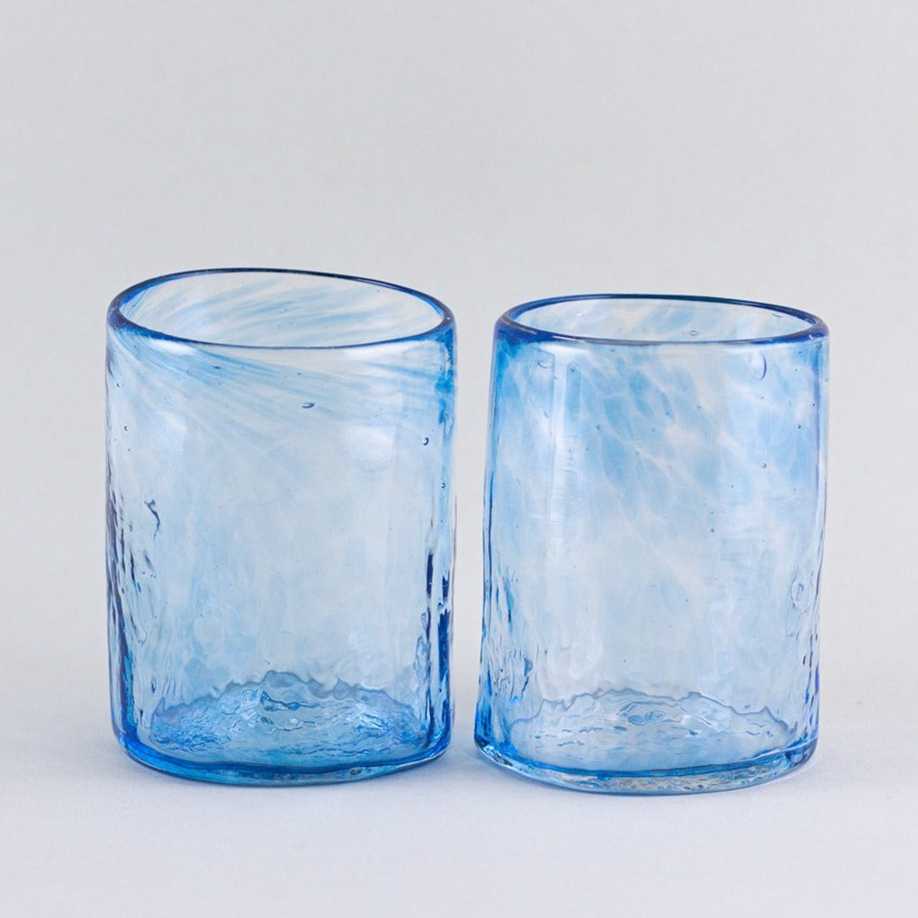 Set of 2 tumblers, blue